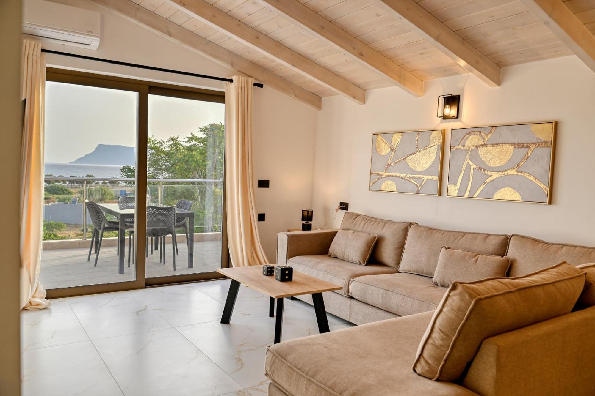 Eagle Bay Loft Lägenhet Kíssamos Exteriör bild